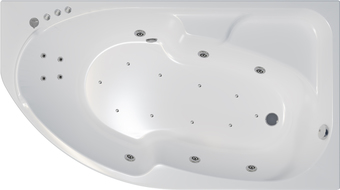 Ванна Triton София гидромассажная 170х95R Люкс