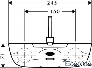 Смеситель Hansgrohe PuraVida 15472000