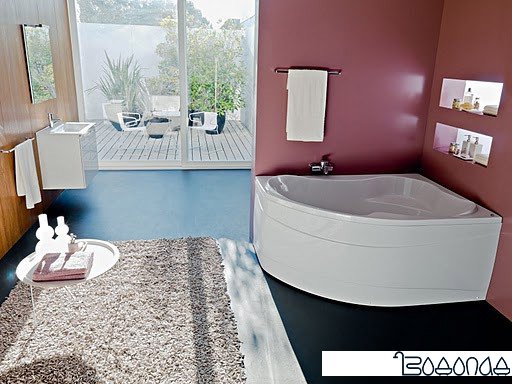 Ванна Kolpa-San Lulu Left 170x110 фото 4