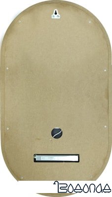 Континент Зеркало Prime Black Led 45x80