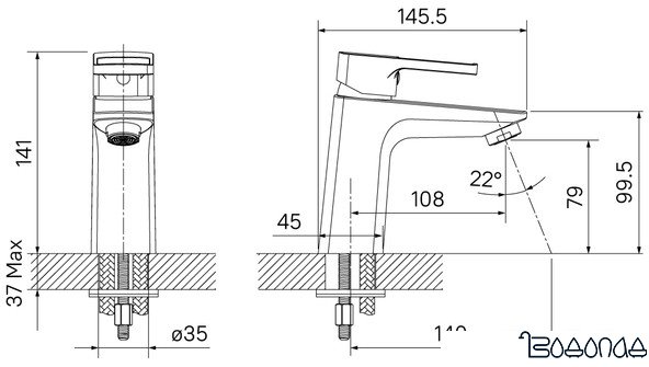 Смеситель IDDIS Bild BILSB00i01 фото 4