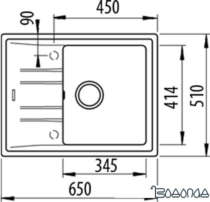 Кухонная мойка TEKA Stone 45 S-TG 1B 1D 115330043 (карбон) Кухонная мойка TEKA Stone 45 S-TG 1B 1D 115330043 (карбон)
