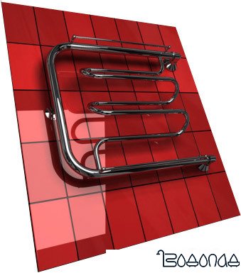 Полотенцесушитель Двин Dw с полочкой 50x50