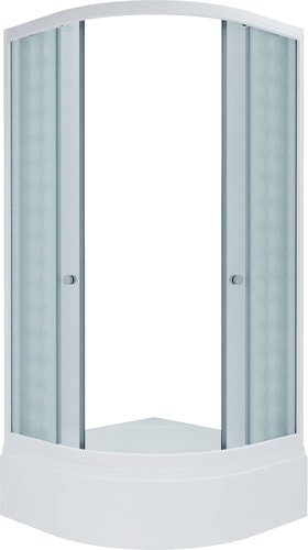 Душевой уголок Triton Риф В1 100х100 (шиншилла)