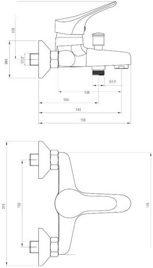 Смеситель Deante Joko BOJ 011M