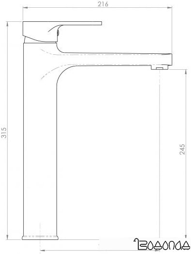 Смеситель Inan Beril M2416