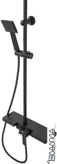 Душевая система Rea Bravo REA-P0636 (черный) фото 3