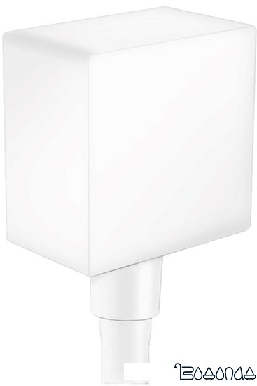Шланговое подключение Hansgrohe FixFit Square 26455700 (белый матовый) фото 1