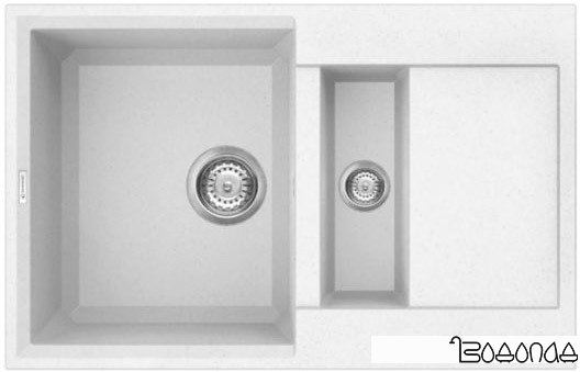 Кухонная мойка Omoikiri Sakaime 78-2-WH (4993128)