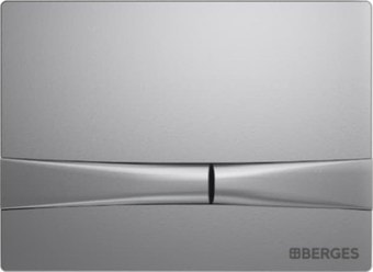 Панель смыва Berges Wasserhaus Novum F2 (матовый хром)
