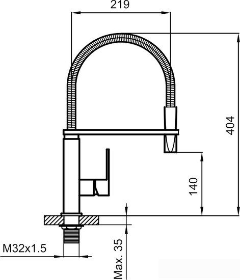 Смеситель Ahti Kemi KM823019 фото 4