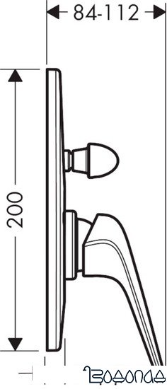 Смеситель Hansgrohe Novus 71047000 фото 2