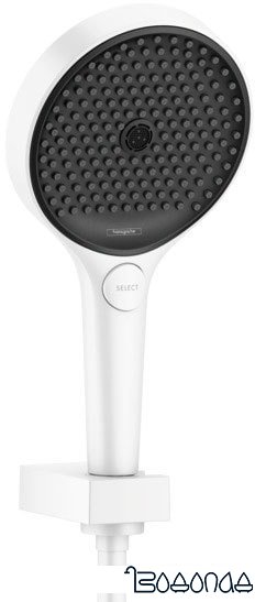 Душевой гарнитур Hansgrohe Rainfinity 130 3jet 26852700 (белый матовый)