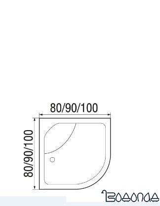 Душевая кабина River Nara 90/24 МТ фото 4