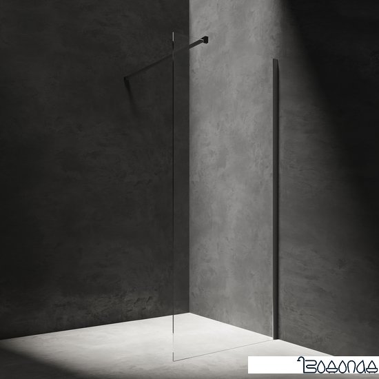 Душевая стенка Omnires Marina DNR10XBLTR