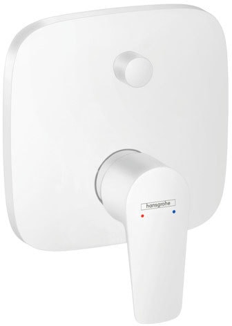 Смеситель Hansgrohe Talis E 71474700 (белый матовый)