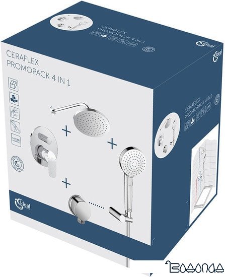 Душевая система Ideal Standard Ceraflex BC447AA фото 4