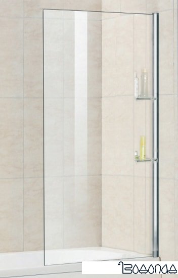 Шторка RGW SC-54 80 см (прозрачное/хром) фото 1