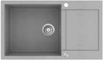 Кухонная мойка Aquasanita Tesa Plus SQT 104 (светло-серый 221)