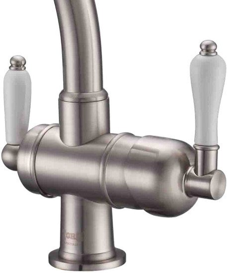 Смеситель ZorG ZR 327 YF Nickel