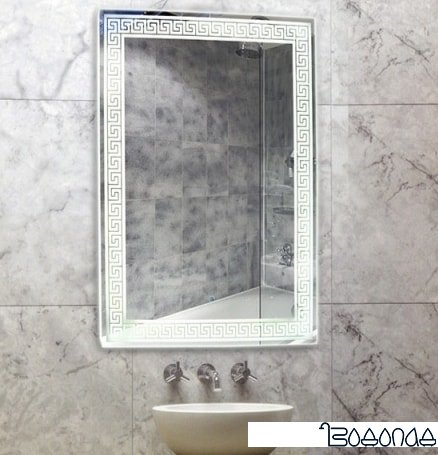 Континент Зеркало Apollo LED 60x80