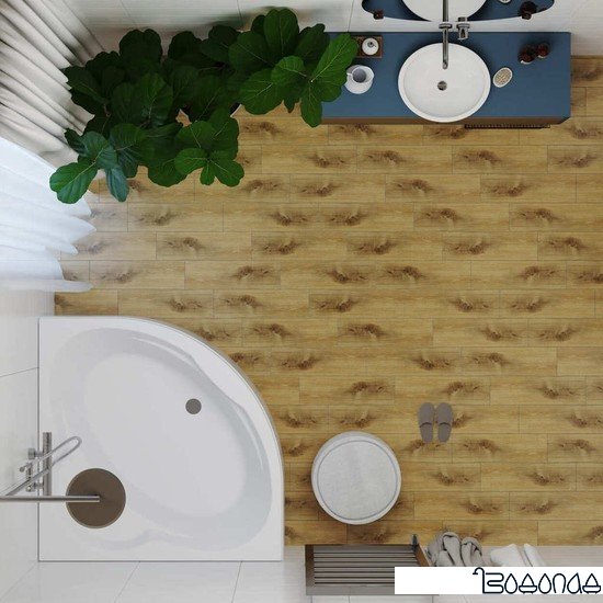 Ванна Triton Мартин 120х120 (с каркасом, сифоном, экраном)