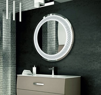 Континент Зеркало Uranus LED 77x77