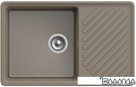 Кухонная мойка GranFest QUARZ GF-ZL53 (песочный) Кухонная мойка GranFest QUARZ GF-ZL53 (песочный)