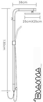 Душевая система Gappo G2408 фото 2