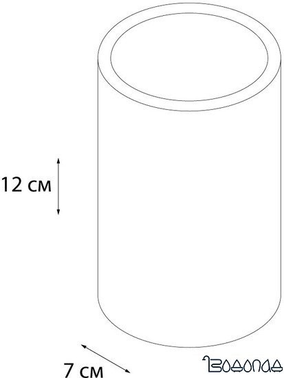 Стакан для зубной щетки и пасты Fixsen Agat FX-220-3