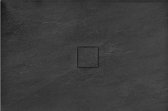 Душевой поддон Rea Stone 100x80 (черный)