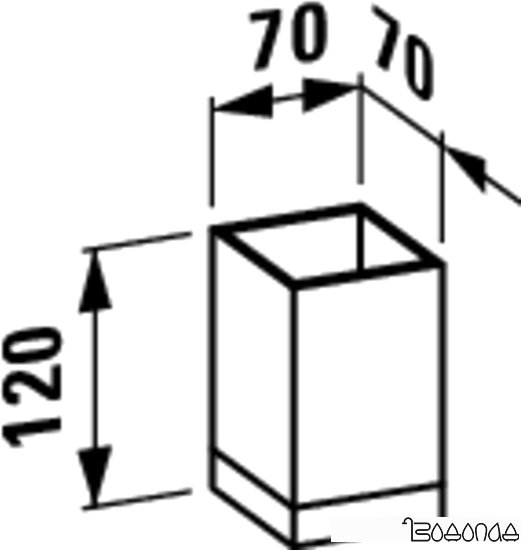 Стакан для зубной щетки и пасты Laufen Kartell 3.8233.0.092.000.1