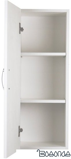 Misty Шкаф-полупенал Лилия 30 Э-Лил08030-011бф (белый) фото 3