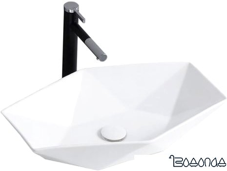 Умывальник Rea Vegas (белый) фото 1