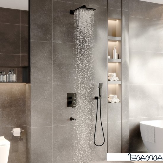 Душевая система Berges Wasserhaus Nardis 3S 071006