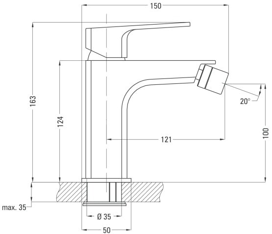 Смеситель Deante Maruna BGM 031M