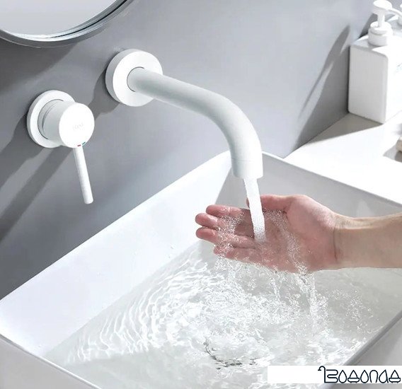 Смеситель Rea Lungo B9559 (белый)