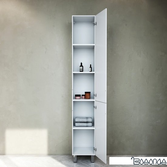 Мебель для ванных комнат AM.PM Шкаф-пенал для ванной Gem M90CSR0306WG