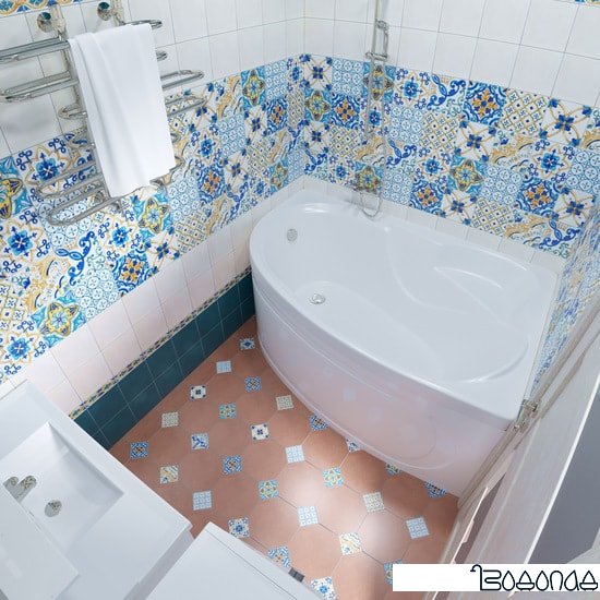 Ванна Triton Кайли 150x100R (с каркасом, экраном и сифоном)