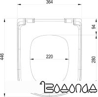 Сиденье для унитаза Ravak Classic X01672