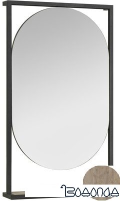 Акватон Зеркало Фабрик 50 1A242502LTDU0 (дуб эндгрейн)