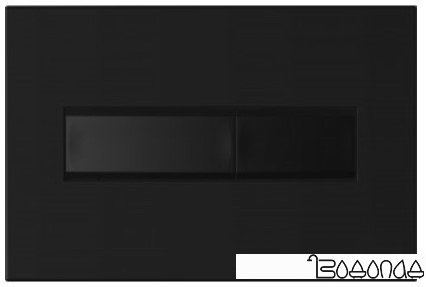 Панель смыва Loranto Line 7323 (черный матовый)