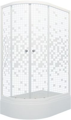 Душевой уголок Triton Коралл В1 120x80 R (мозаика)