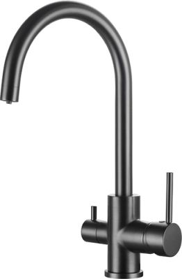 Смеситель Kaiser Merkur 26744-15 (вороненая сталь)