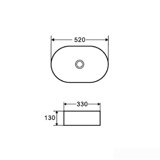 Умывальник Azario AZ-1048