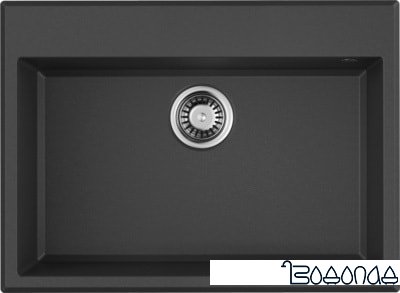 Кухонная мойка Omoikiri Tedori 68-BL (черный)
