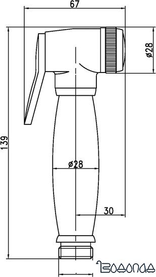 Гигиенический душ Lemark LM8047B фото 2