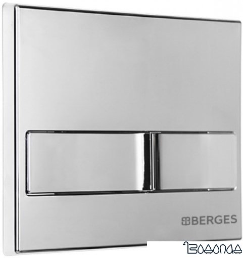 Панель смыва Berges Wasserhaus Novum L3 (глянцевый хром)