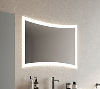 Континент Зеркало Silence 100x68