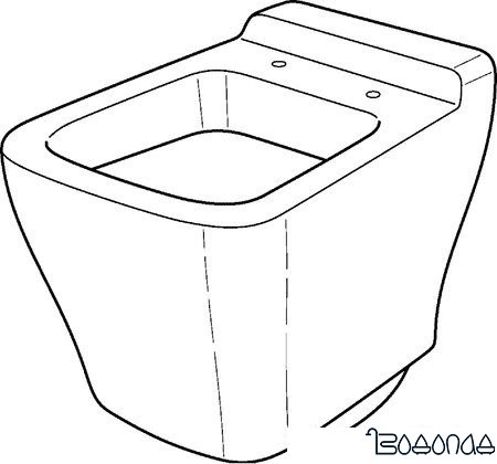 Унитаз Keramag myDay F201400000